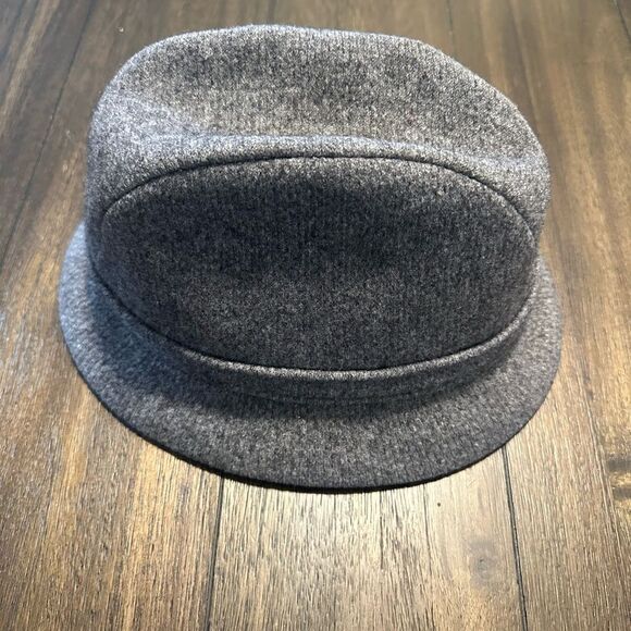 Kangol Wool Grey Fedora Hat Size XL - Picture 3 of 5